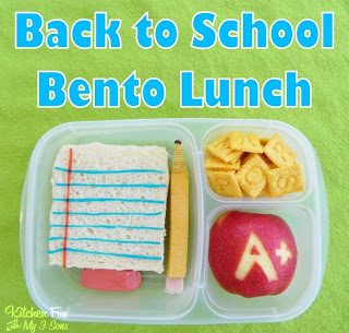回到学校Bento午餐