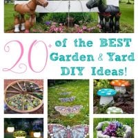 超过20个最好的DIY花园和院子的想法！GydF4y2Ba