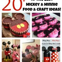 超过20种最好的米奇和米妮鼠标派对美食和狡猾的想法！