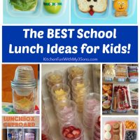 儿童最好的学校午餐想法！