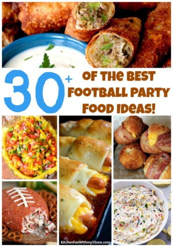 超过30多个最好的足球派对美食创意和食谱！manbetx3.0网页版