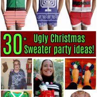 最好的丑陋圣诞毛衣派对的想法！GydF4y2Ba
