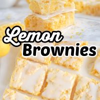 柠檬布朗尼是我最喜欢的甜点。上面放着美味的柠檬釉，是新鲜柠檬和甜味的正确混合物。 