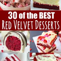 超过30种最好的红色天鹅绒甜点