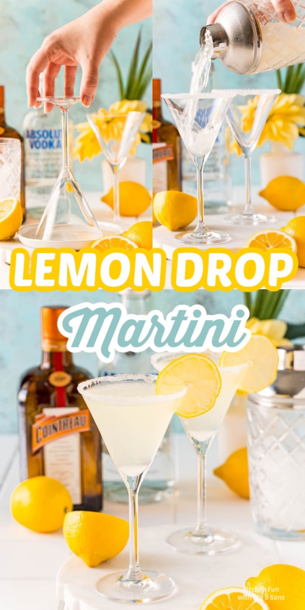如何制作完美的柠檬滴马提尼酒