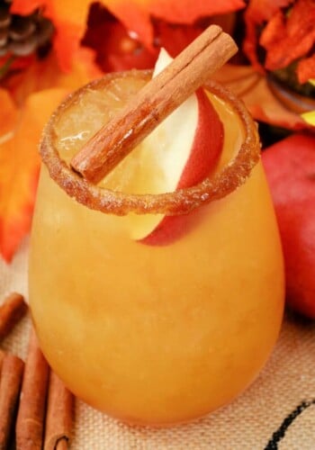 这种收获的玛格丽塔酒食谱非常适合秋季和感恩节。它充满了梨，苹果和橙色的风味。GydF4y2Ba