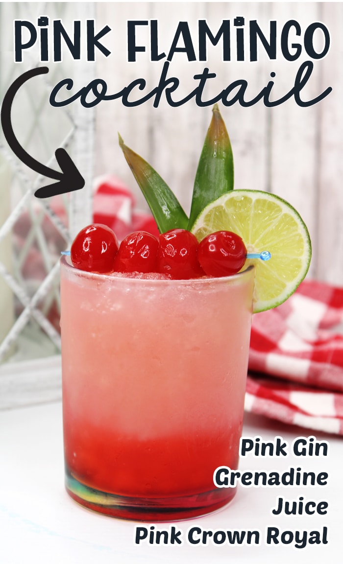 Pink Flamingo鸡尾酒是一种热带鸡尾酒，将风味或Pina Colada与草莓香蕉结合起来，为史诗般的夏季饮料。
