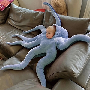 婴儿章鱼服装_GrandBudapestBotique