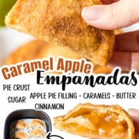 焦糖苹果empanadas
