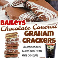 狗万官网巧克力覆盖的Graham饼干和Baileys PINGydF4y2Ba