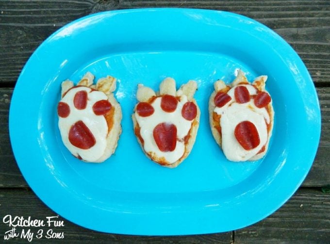 熊爪饼干披萨