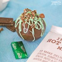 Andes Mint热可可炸弹非常适合所有薄荷巧克力片爱好者。狗万官网这些充满了巧克力，棉花糖和真实的安德狗万官网斯薄荷巧克力。